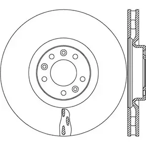 Тормозной диск OPEN PARTS 000ZTRP BDR2651.20 2769637 7YL4HF 0 изображение 0