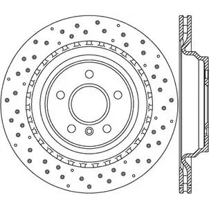 Тормозной диск OPEN PARTS 2769660 BDR2699.20 D2 P8XCY 1HYU6NW