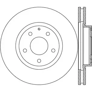 Тормозной диск OPEN PARTS 2769667 I Y3CQ2 BDR2706.20 X9VJHM