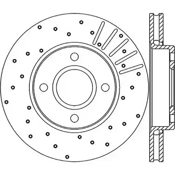 Тормозной диск OPEN PARTS 2769717 LBU22 BDRS1186.25 BDR118 6.20