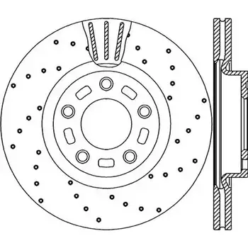 Тормозной диск OPEN PARTS BDR2156.20 BDRS2156.25 2769764 BDA 2156.20