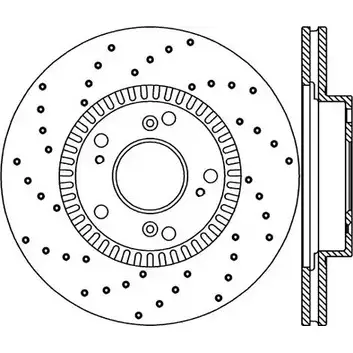 Тормозной диск OPEN PARTS BDA2 162.20 MZMGMCT BDRS2162.25 2769766