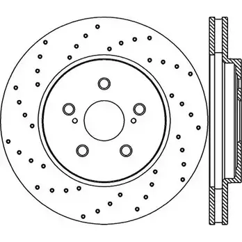 Тормозной диск OPEN PARTS K5QP5 BDRS2238.25 2769777 BD R2238.20