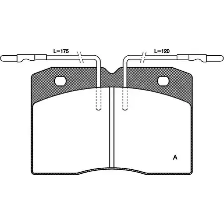 Тормозные колодки, дисковые, комплект OPEN PARTS BPA0211.04 2 1048 PLNYEEP 2769891