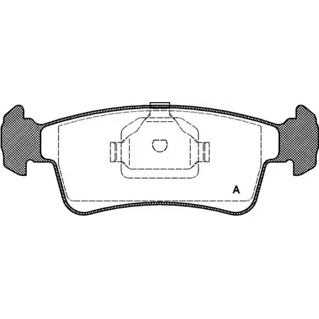 Тормозные колодки, дисковые, комплект OPEN PARTS BPA0240.00 21 336 2769913 JSY5SK изображение 0