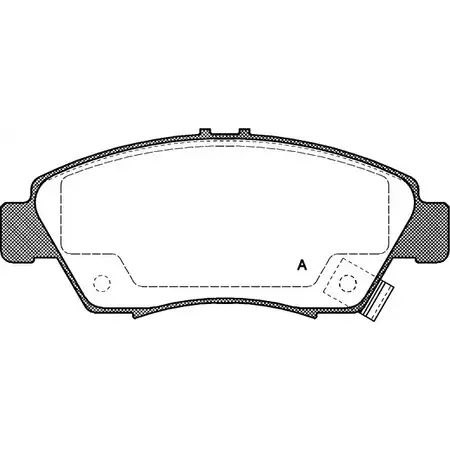 Тормозные колодки, дисковые, комплект OPEN PARTS 21 694 BPA0418.02 8DU6ASC 2770058 изображение 0