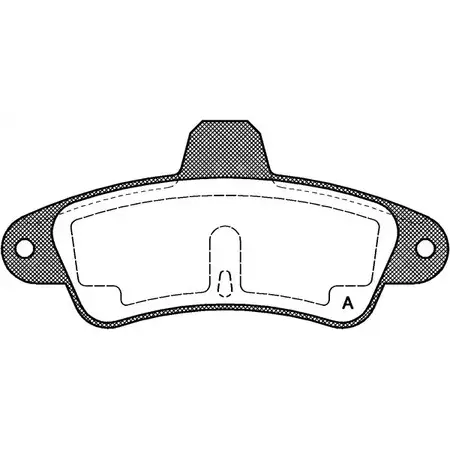 Тормозные колодки, дисковые, комплект OPEN PARTS 2770069 2158 6 LTG0KF BPA0433.00 изображение 0