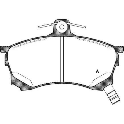 Тормозные колодки, дисковые, комплект OPEN PARTS 9I8KQ 2770111 BPA0582.00 23 080