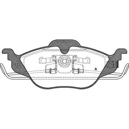 Тормозные колодки, дисковые, комплект OPEN PARTS 47I0OW BPA0684.02 2770221 230 63