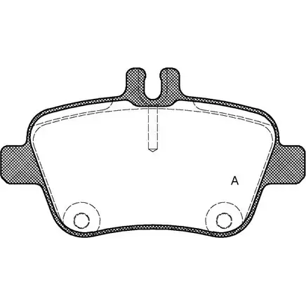 Тормозные колодки, дисковые, комплект OPEN PARTS 2484 8 7L1TIR 2770778 BPA1477.00 изображение 0