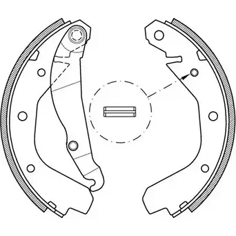 Тормозные колодки, комплект OPEN PARTS 2770892 CYPPVY R FPYO6 BSA2038.00 изображение 0