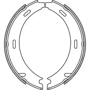 Тормозные колодки, комплект OPEN PARTS 1OIY5 2770894 QKGDPN S BSA2040.00 изображение 0