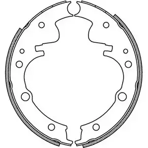 Тормозные колодки, комплект OPEN PARTS GP 689 BSA2058.00 2770912 LMHAM изображение 0