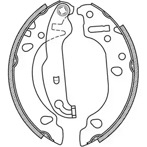 Тормозные колодки, комплект OPEN PARTS ERGA7 2770921 JY 9GA0P BSA2067.00