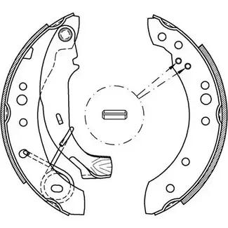 Тормозные колодки, комплект OPEN PARTS 2770931 YBE G9N BSA2077.00 7CKMKX
