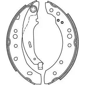 Тормозные колодки, комплект OPEN PARTS BV XINW GSNOR 2770932 BSA2078.00