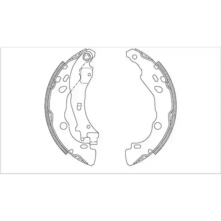 Тормозные колодки, комплект OPEN PARTS NTEF P POJ3528 BSA2080.00 2770934 изображение 0