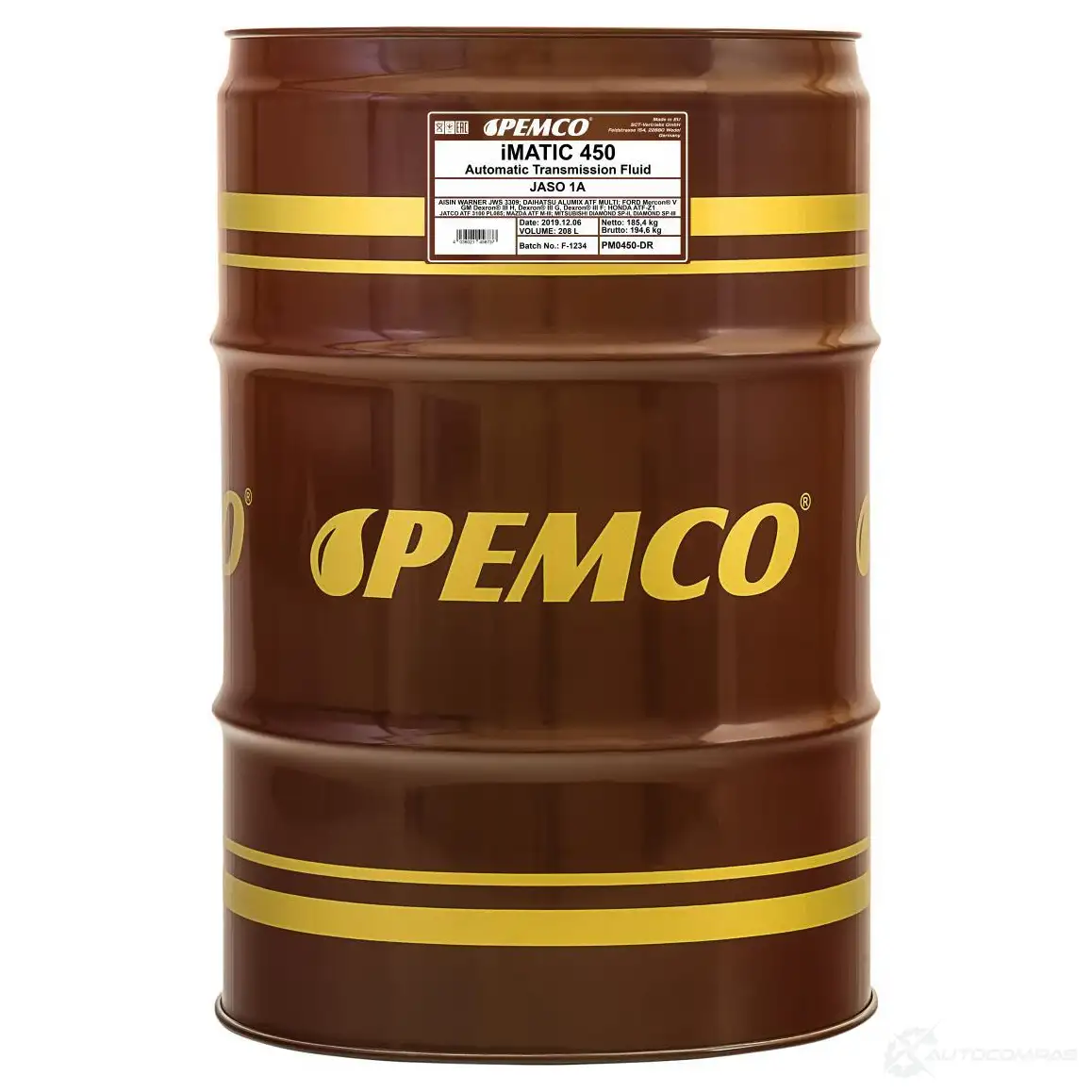 Трансмиссионное масло в АКПП PEMCO 1437715189 7 8KFG PM0450DR изображение 0