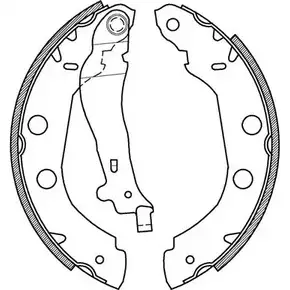 Тормозные колодки, комплект OPEN PARTS 2771006 BSA2156.00 PA4X1PX 0JZ6M 8