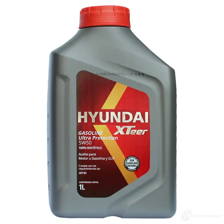 Моторное масло XTeer Gasoline Ultra Protection 5W-50, SN+ 1 л HYUNDAI XTEER 1439750930 B URK1Z 1011129 изображение 0