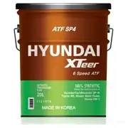 Трансмиссионное масло в акпп синтетическое 1121014 HYUNDAI XTEER, 20 л HYUNDAI XTEER 1121014 1439753146 0T K5Z