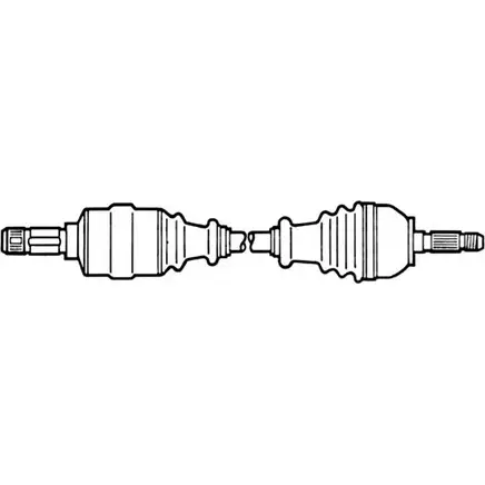 Приводной вал CEVAM GZ67P28 Q3YH R9U 5180Z2 2810279 изображение 0