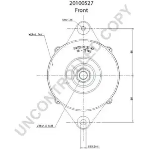 Генератор PRESTOLITE ELECTRIC 20100527 MU JVG 2814735 9KDES изображение 0