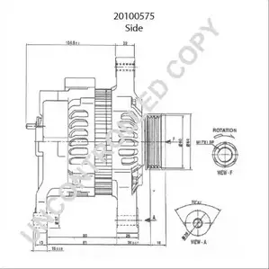 Генератор PRESTOLITE ELECTRIC M2KVZA 2814743 L6I 237 20100575 изображение 0
