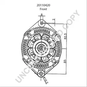 Генератор PRESTOLITE ELECTRIC 716PH9 20110420 2814900 EZ MKNNW