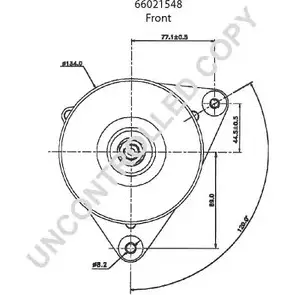 Генератор PRESTOLITE ELECTRIC B2QPH L 2815717 KJHAW 66021548