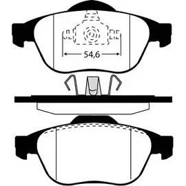 Тормозные колодки, дисковые, комплект RAICAM 2824763 23 245 23248 RA.0770.1 изображение 0