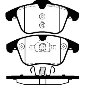 Тормозные колодки, дисковые, комплект RAICAM RA.0894.0 24 123 24124 2824921 изображение 0