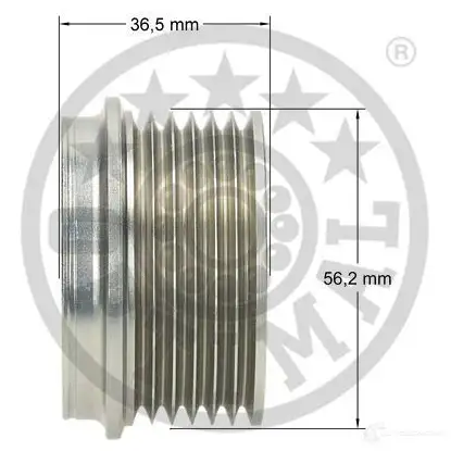 Обгонная муфта генератора OPTIMAL T 2IBN F5-1024 4031185667845 1285898 изображение 2