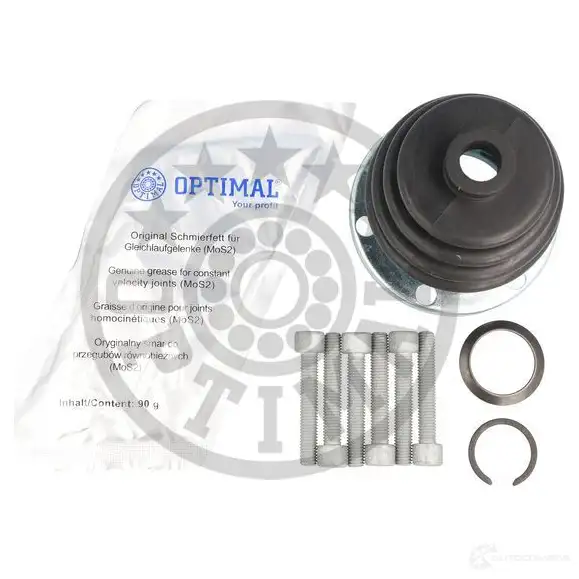 Пыльник шруса OPTIMAL 4058787068481 1214660327 CVB-10408CR F 6DBN изображение 0