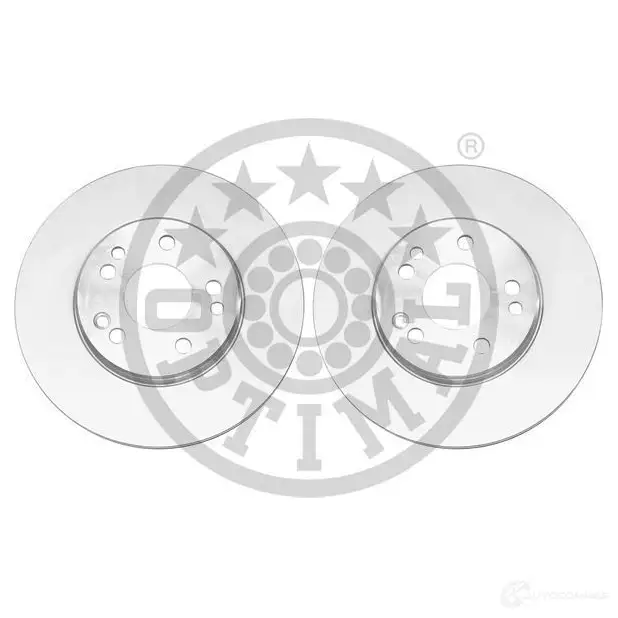 Тормозной диск OPTIMAL 1284466 BS-5240C L5D3N 1 4031185488044