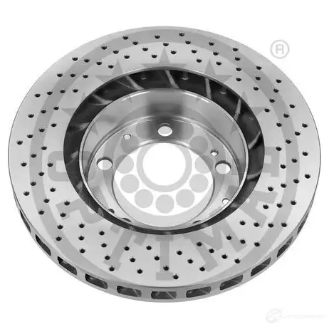 Тормозной диск OPTIMAL 1424805337 4058787141597 G7L 3YT6 BS-8542C изображение 1