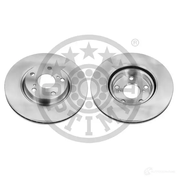 Тормозной диск OPTIMAL 1424805211 VOHC0 8L BS-8264C 4058787140798 изображение 0