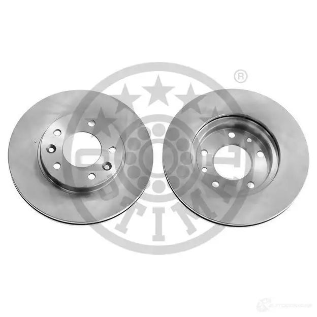 Тормозной диск OPTIMAL OBIW 0V 1424805291 BS-8442C 4058787141306 изображение 0