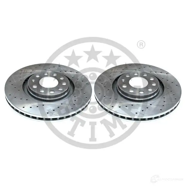 Тормозной диск OPTIMAL H 5UU1 1285609 4031185378420 BS-9004 - Изображение 1