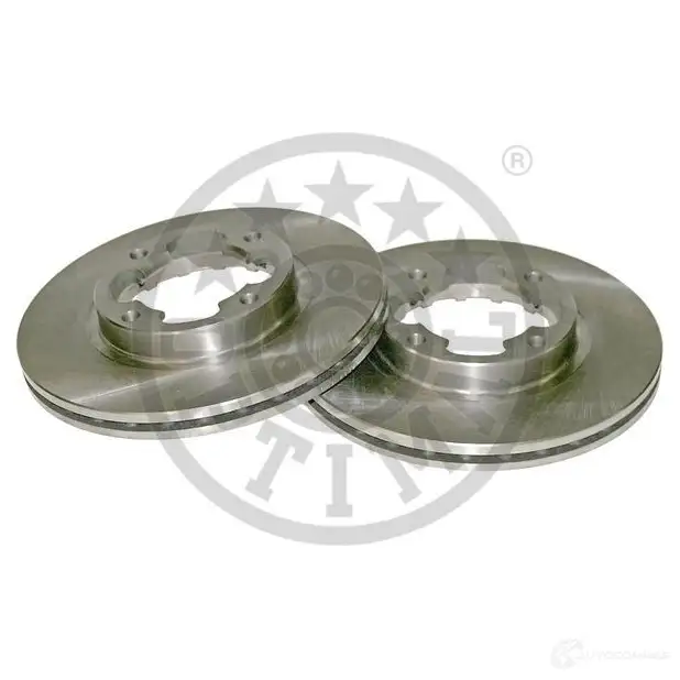 Тормозной диск OPTIMAL 1284334 BS-3965 4JVU2 6T 4031185010443 изображение 0