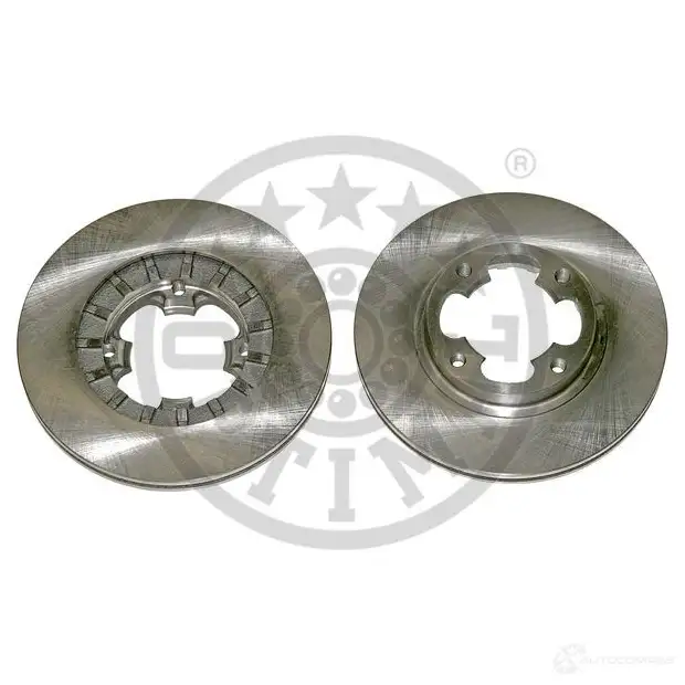 Тормозной диск OPTIMAL 1284334 BS-3965 4JVU2 6T 4031185010443 изображение 1