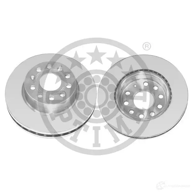 Тормозной диск OPTIMAL 1285015 43R9 B 4031185488327 BS-8020C изображение 0