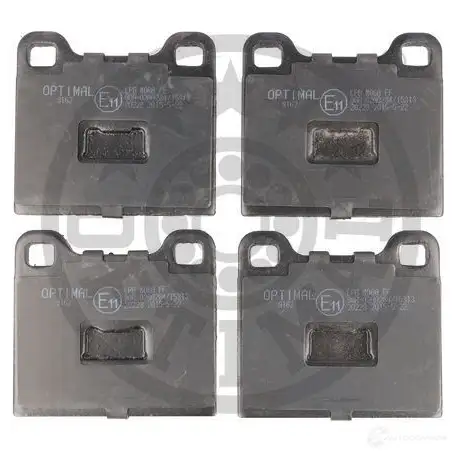 Тормозные колодки дисковые, комплект OPTIMAL BP-09162 VSU74Q 1424546175 20 228 изображение 0