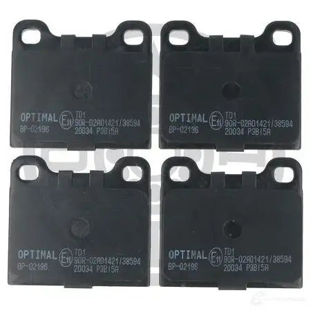 Тормозные колодки дисковые, комплект OPTIMAL BP-02196 1424545921 21035 2 0034 - Изображение 1