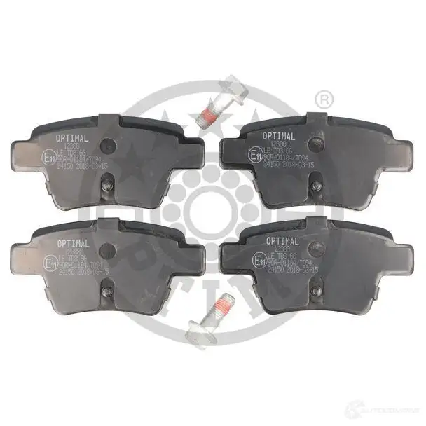Тормозные колодки дисковые, комплект OPTIMAL 4031185329644 1272079 12388 ML8 4D - Изображение 1