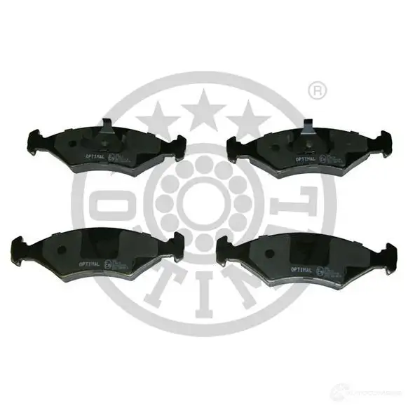 Тормозные колодки дисковые, комплект OPTIMAL BP-09606 207 53 1424546299 7SMWX изображение 0