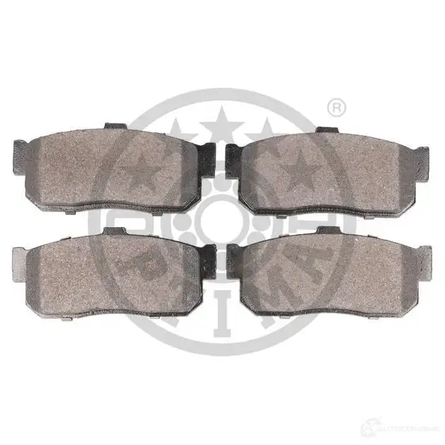 Тормозные колодки дисковые, комплект OPTIMAL 21 713 21715 1424546400 BP-09834 изображение 1