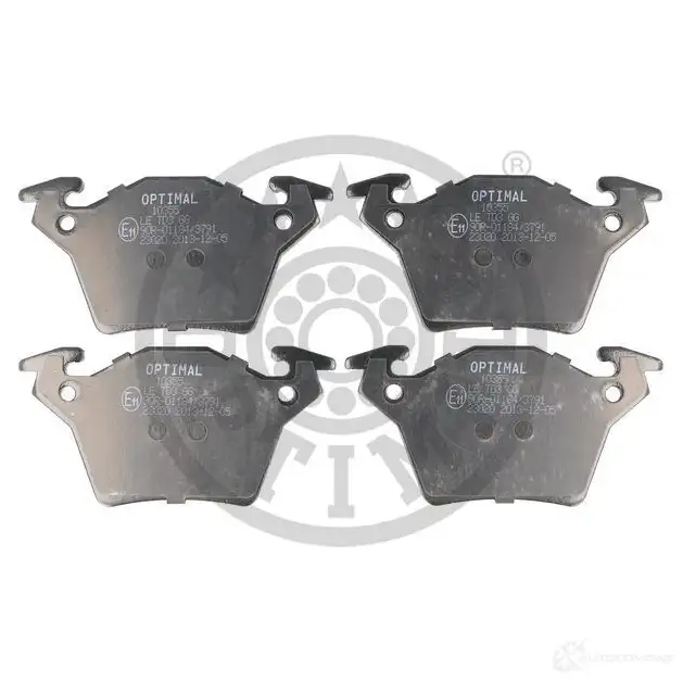 Тормозные колодки дисковые, комплект OPTIMAL KUM86Q BP-10355 23 020 1424546604 - Изображение 1