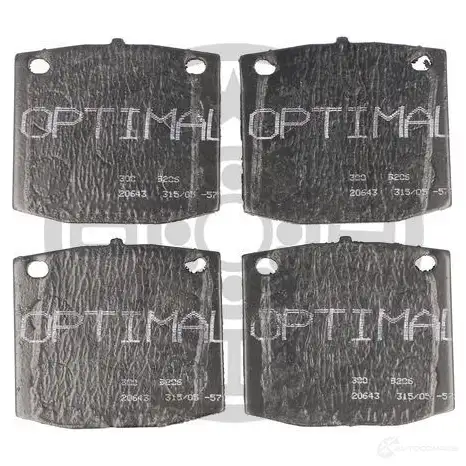 Тормозные колодки дисковые, комплект OPTIMAL K LFTJ 1273663 9206 4031185145923 - Изображение 1