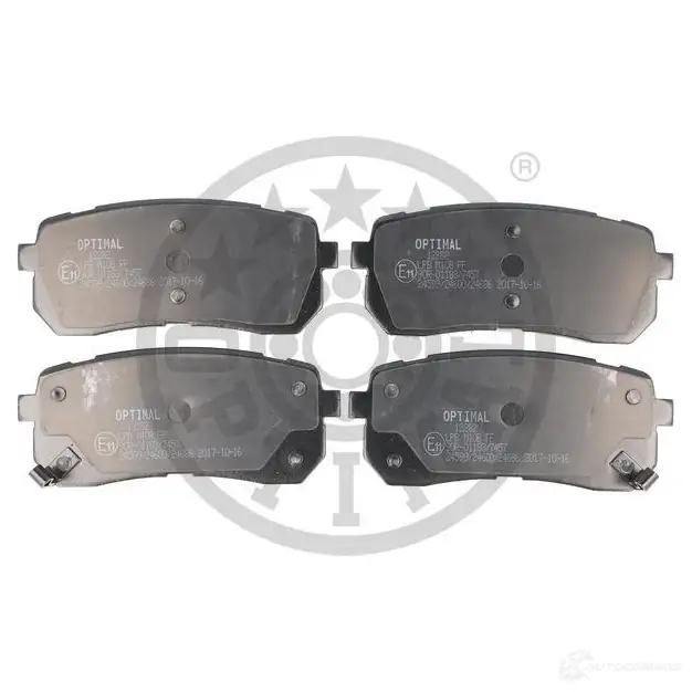 Тормозные колодки дисковые, комплект OPTIMAL BP-12282 04LHFA 1424925161 2459 9 - Изображение 1